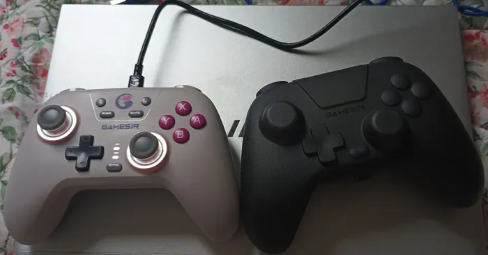 Controle GameSir T4 Nova Retro White Semi-Novo + Case e Cabo Original