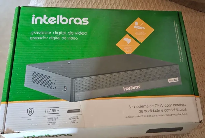 Gravador digital intelbras.