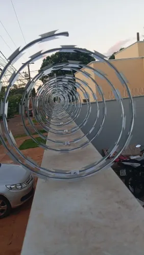 Instalação de Concertina de Segurança com Acabamento Profissional