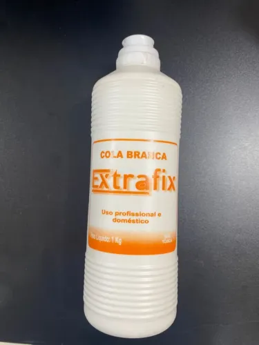 Cola Branca Extrafix 1 kg, indicada para uso profissional e doméstico.