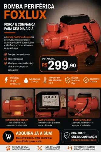 Vem garantir a sua a última do estoque apenas por 299,90