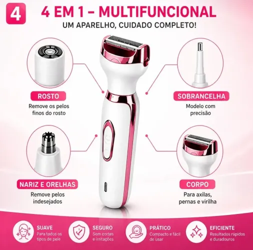 Máquina depilador feminino 