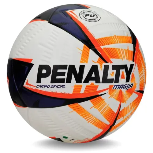 Bola de Futebol de Campo Penalty Mag11a Original Paulistão 2026 PU Laminado com Termofusao