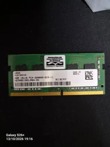 MEMORIA RAM 4GB DDR4 NOTEBOOK