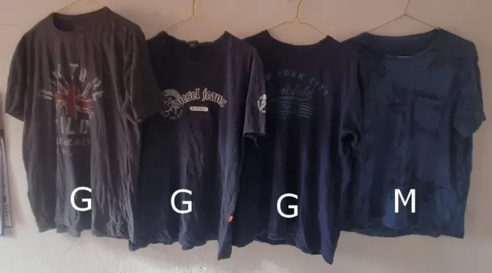 4 camisetas de algodão frete grátis para todo Brasil