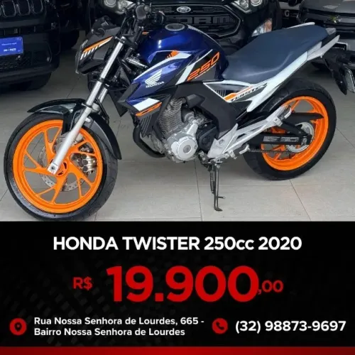 HONDA CB TWISTER 250 FLEX 2020Honda Twister 250cc 2020  Ano: 2020 Muito conservada, revisõ