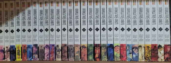 Mangá Lobo Solitário 01 ao 28 (Completo)