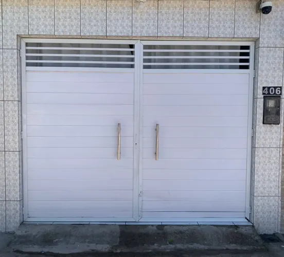 Portão de alumínio 