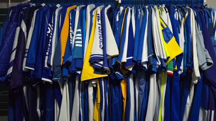 Coleção completa de camisas do CRUZEIRO