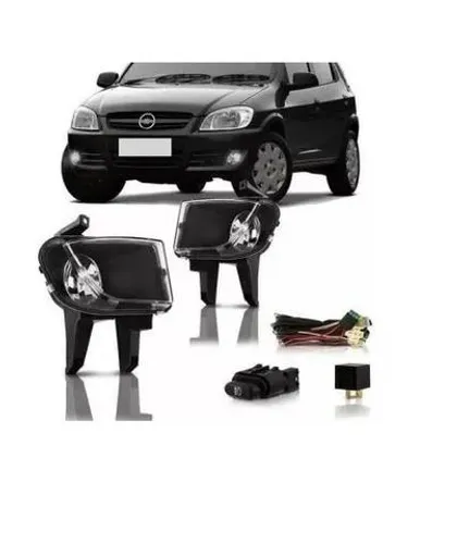 Kit Milha Auxiliar Neblina Celta Prisma 2007 2008 2010 2011
