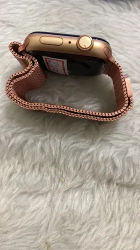 Apple Watch Se 44mm Lte Rose Gold Vitrine impecável Bateria 100% Celular