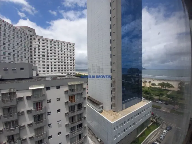 Apartamento à venda, 2 quartos, 1 suíte para o vista mar Santos