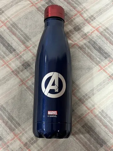 Garrafa de Agua - Squeeze Aluminio Marvel - Nova