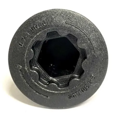 Parafuso Tampa Pedivela Xtime Integrado em Plástico M19 Rosca 19mm 9024