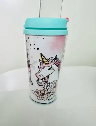 copo térmico pop unicórnio