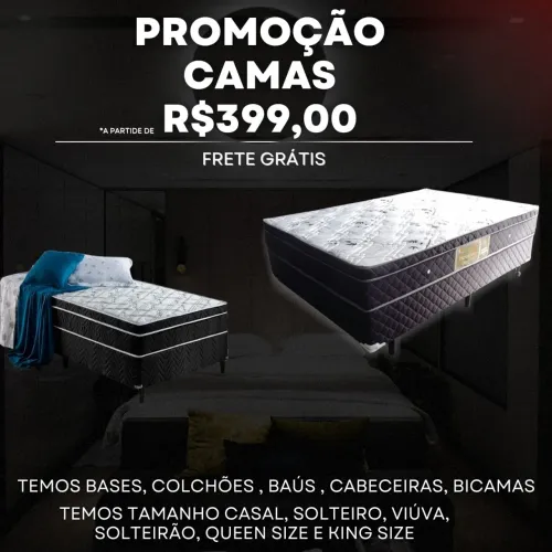 CAMAS BOX DIRETO DA FÁBRICA 
