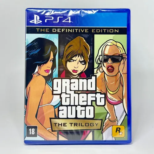 GTA The trilogy ps4 mídia física 