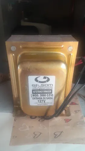 Autotransformador Gilsom 3000 C/Fio 127V