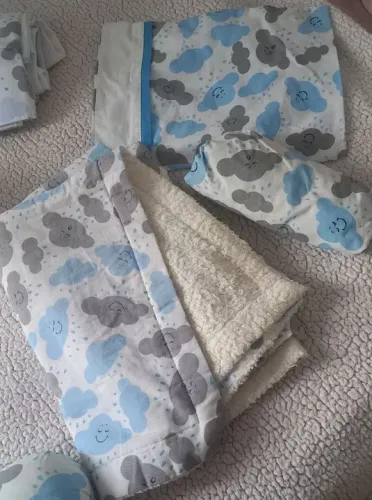 Kit Lençol, fronha e manta $ 45