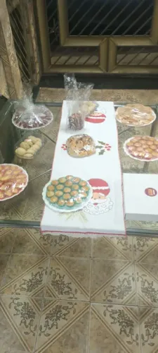 Mesa de Jantar tampo de vidro