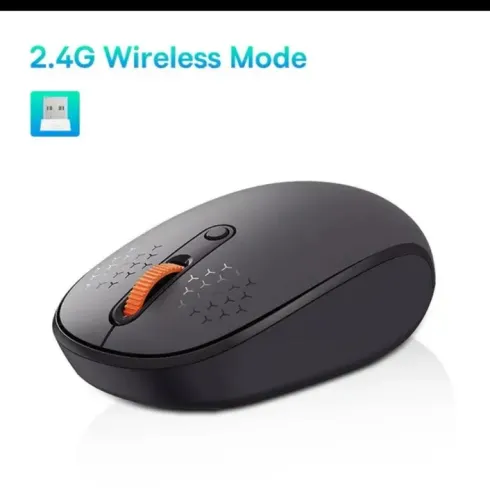 Mouse Sem Fio 2.4G - Preto Bluetooth 