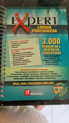 Livro Portugues para concurExpert Língua Portuguesa 3.000 Perguntas e Respostas Comentadas