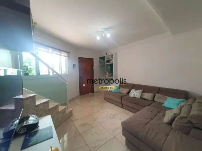 Sobrado à venda, 146 m² por R$ 890.000,00 - Vila Guiomar - Santo André/SP