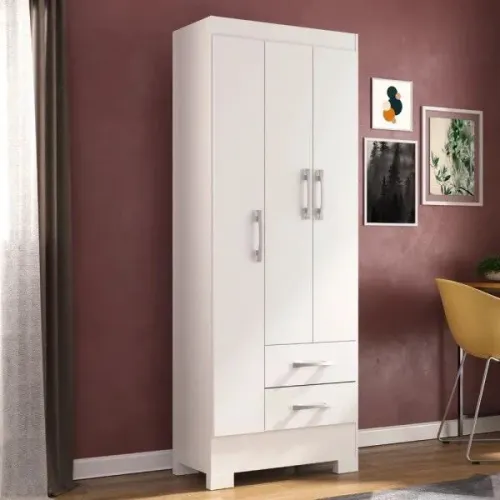 Guarda Roupa de Solteiro 3P - Receba em 24hs