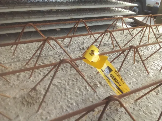 Laje Treliçada Com Isopor Anti-chama 