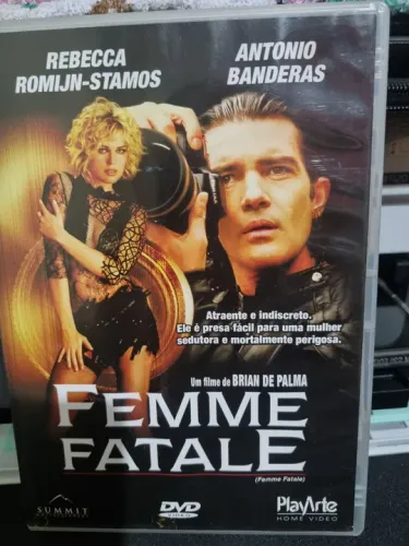 Femme Fatale - DVD - Antonio Banderas e Rebecca Romijn