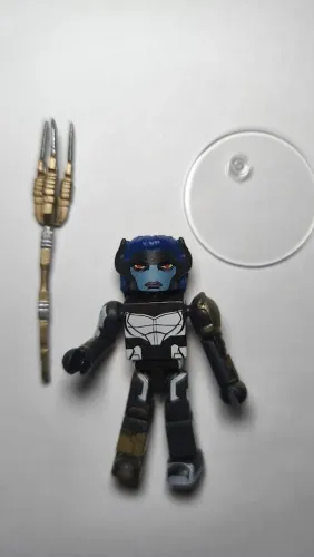 Proxima Midnight - Mininates - boneco 5 cm de altura - ideal p/ fãs de lego - Guardiões
