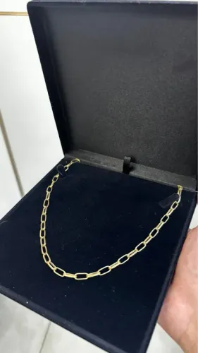 Cordão Ouro 18k Baguete 11.4g