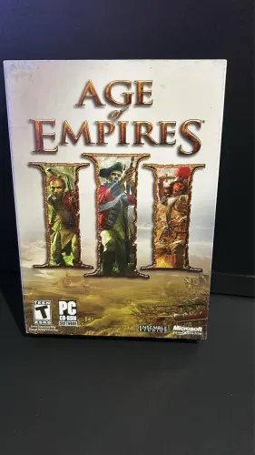 Jogo Age of Empires 3 Versão americana na Box