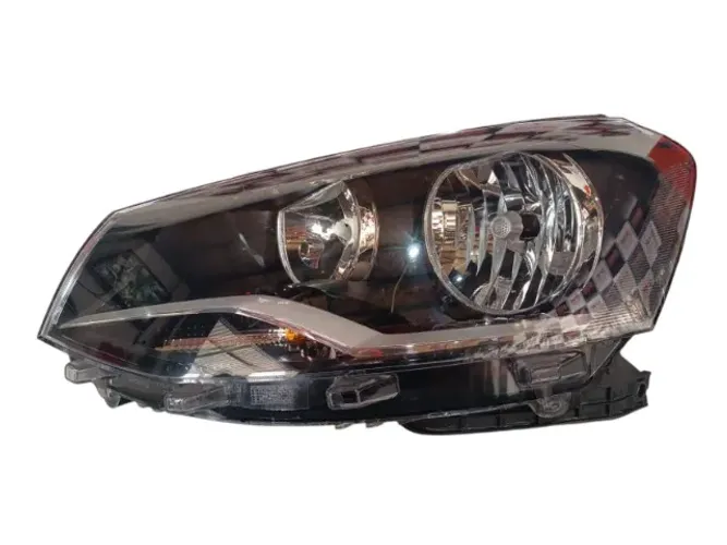 Farol esquerdo Gol G6 foco duplo máscara negra 2013 2014 2015 2016