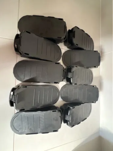 10 Organizadores de sapatos ajustáveis novos