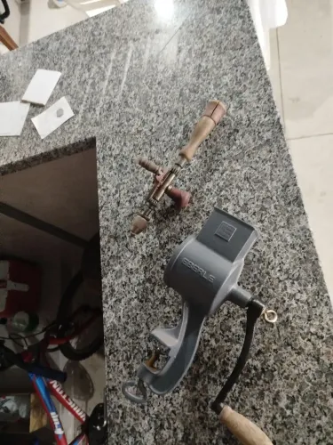 2 peça antiga para decoração.