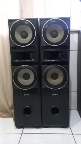 Caixas acusticas Sony