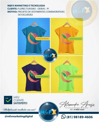 Camisas Personalizadas, Fardamentos, Uniformes, etc.