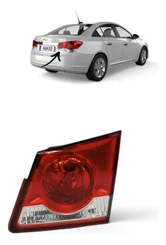 Lanterna Tampa Direita Cruze Sedan 2012 A 2015 Original Direito Vermelho