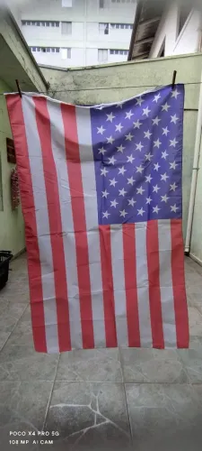 Kit 3 Bandeiras: USA-BRASIL-UK