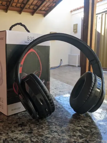Headset B39 com led Laterais
