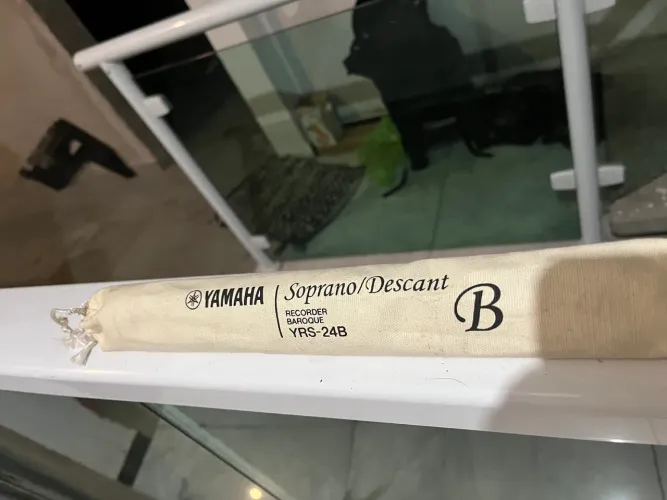 Flauta Doce Soprano Barroca Yamaha YRS-24B