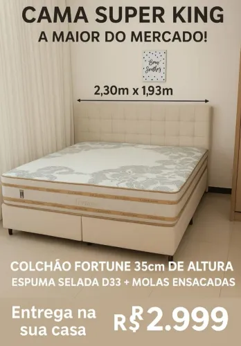 Cama superior king