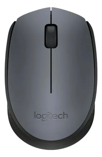 Mouse Logitech M170 Sem Fio Usb Cinza Novo Loja Original Loja Coimbra Computadores