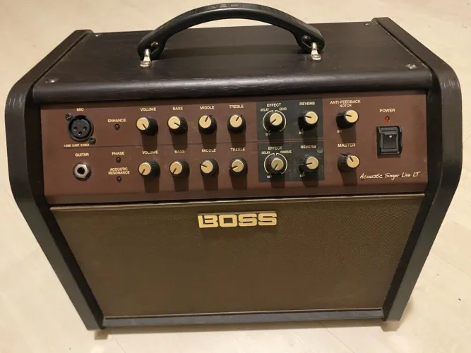 Amplificador Boss Roland Voz Violão Acoustic Singer Live 60w