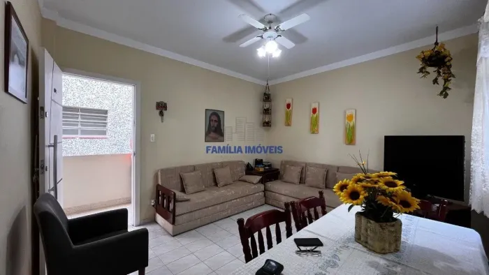 Apartamento à Venda 1 Quarto Mobiliado Vista Mar José Menino Santos