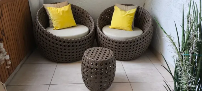 Conjunto de sofás fibra - Área gourmet