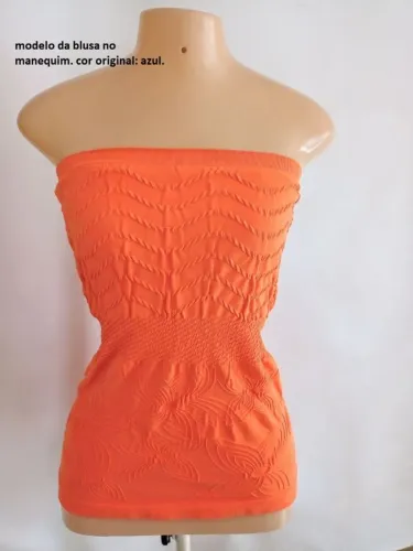 Scala - Blusas tomara que caia e blusa de alça azul - Tamanho único - Usada
