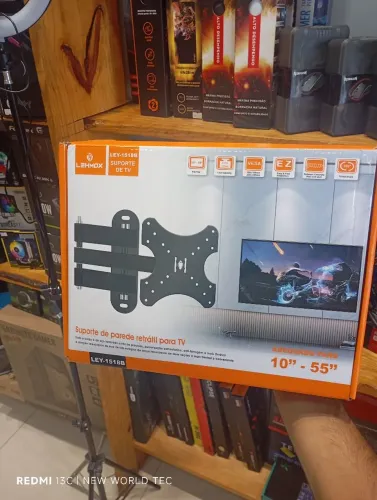 Suporte articulado para televisão de 10" a 55"