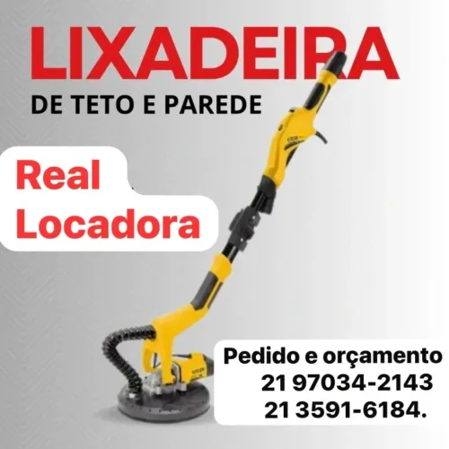 Locação lixadeira girafa